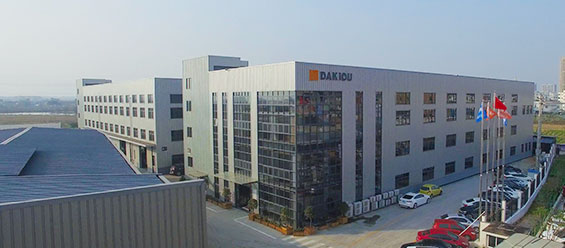 2018year DAKIOU moved to the modernized new factory ,the building covers 20,000 square meters
