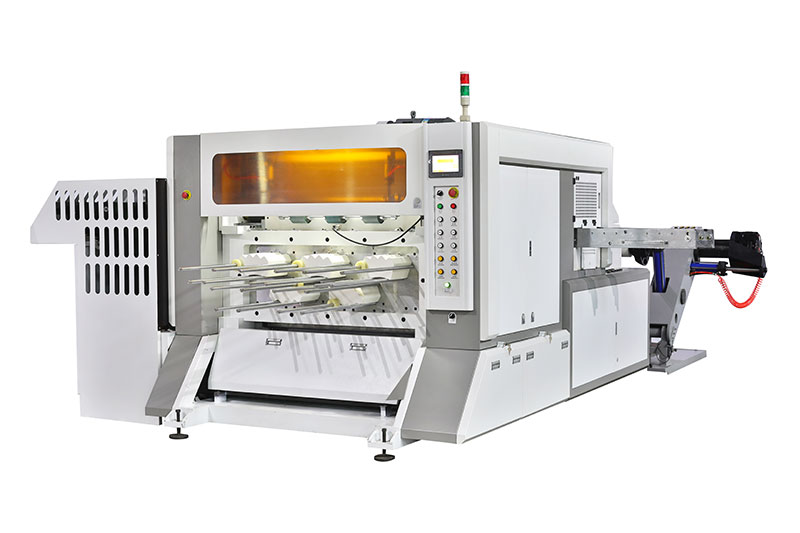 JTCQ-D900/1200Y High Speed Roll Die Punching Machine With Creasing Function