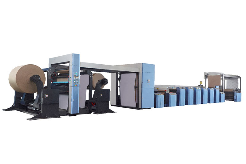 DHF20-1000/1200-4 4Colors Flexo Printing Machine