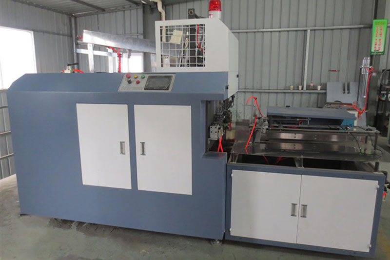 HBJ-D400 Automatic Wire Handle Box Forming Machine